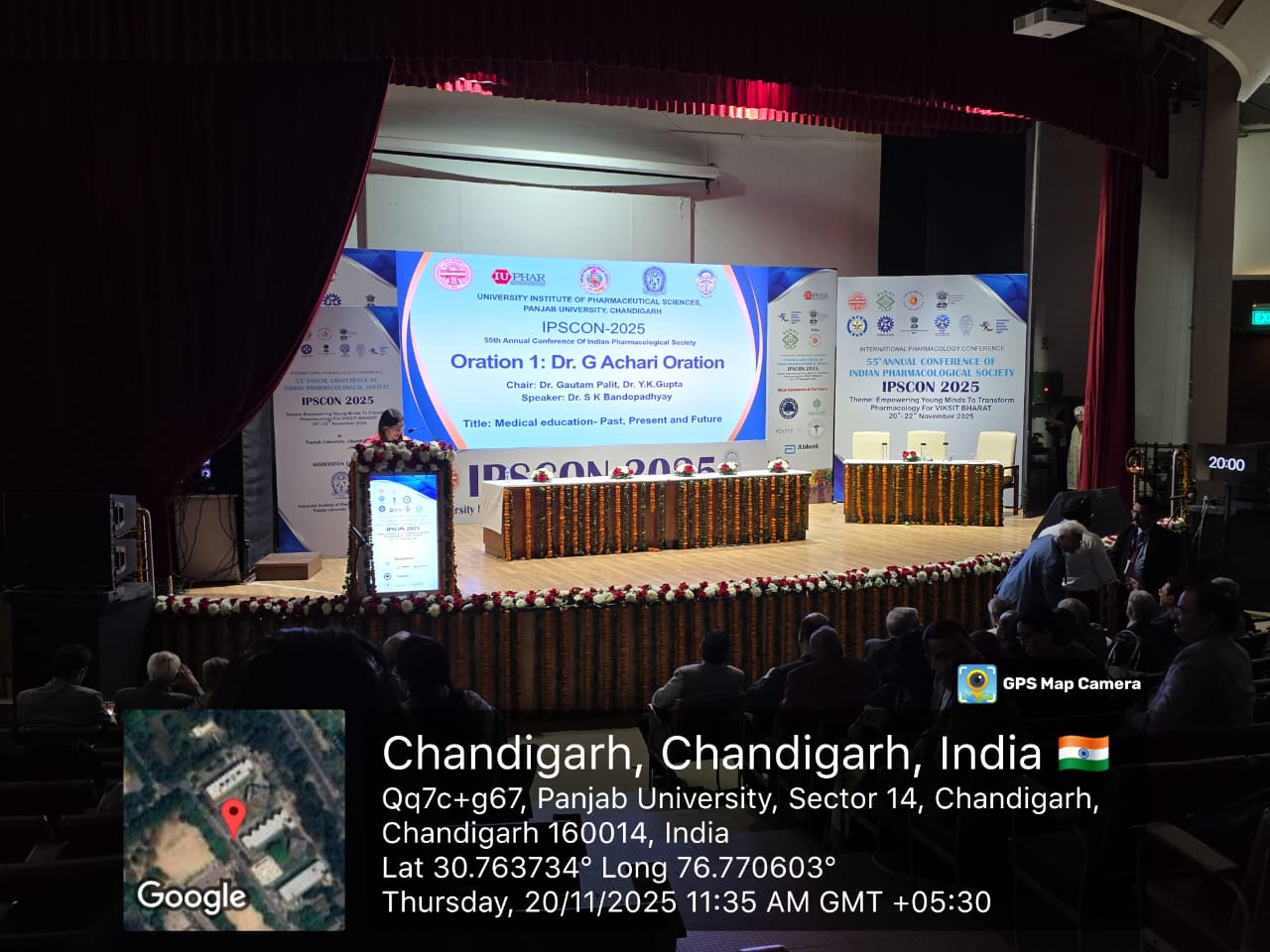 Faculty Members of Smt. Shardchandrika Suresh Patil College of Pharmacy, Chopda attended the IPS–IPSCON 2025 at Punjab University, Chandigarh also Presented a Research Poster at the Conference, showca